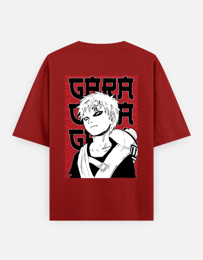 Gaara Ink Brush Art Tee - Image 2