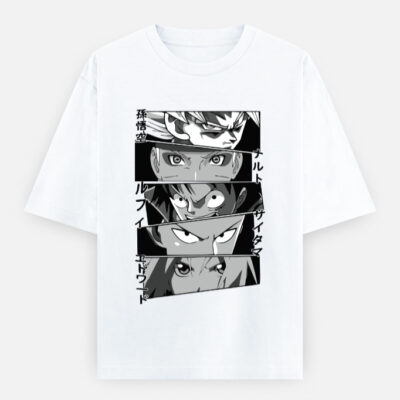 Anime Legends Eyes Panel Tee