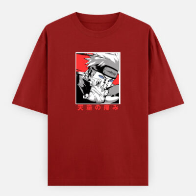 Pain Akatsuki Red Panel Tee