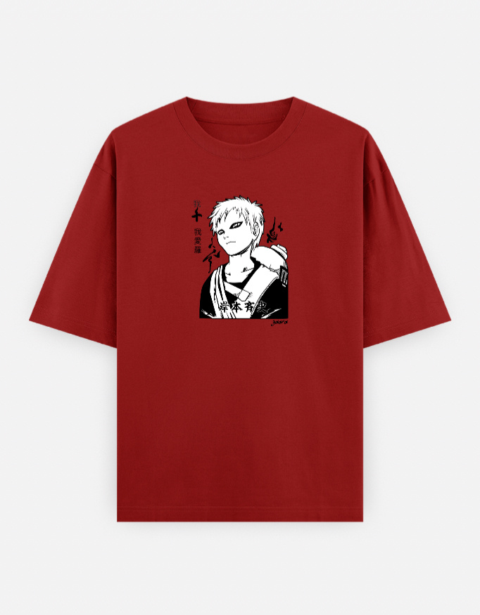 Gaara Ink Brush Art Tee