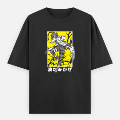 Yellow Lightning Ninja Graphic Tee