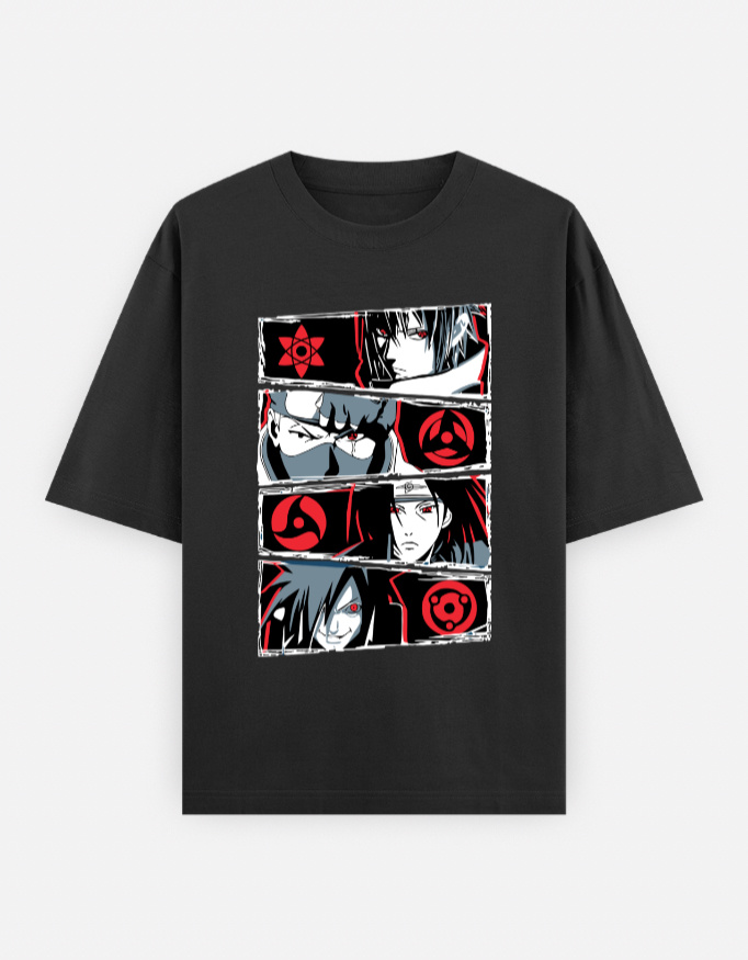 Uchiha Sharingan Panel Tee