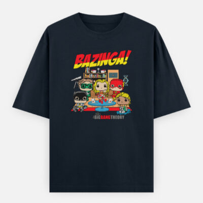 Big Bang Theory Bazinga! Pop Art Tee