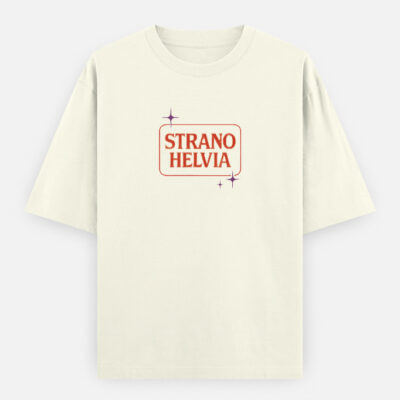 Strano Helvia × Stranger Things “Mind Flayer Returns” Oversized Tee