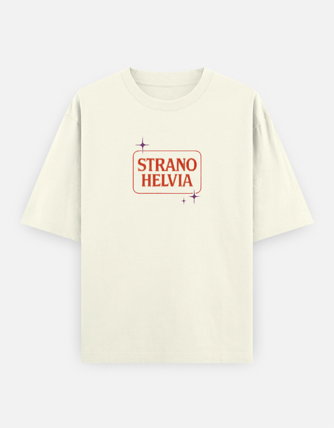 Strano Helvia × Stranger Things “Mind Flayer Returns” Oversized Tee