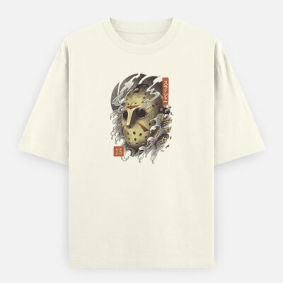 Jason Voorhees “13th Curse” Horror Oversized Tee