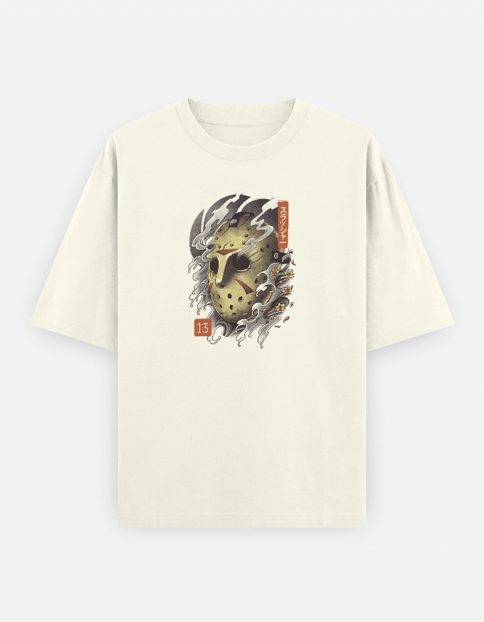 Jason Voorhees “13th Curse” Horror Oversized Tee