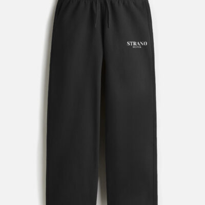 Strano Helvia Signature Joggers – Black